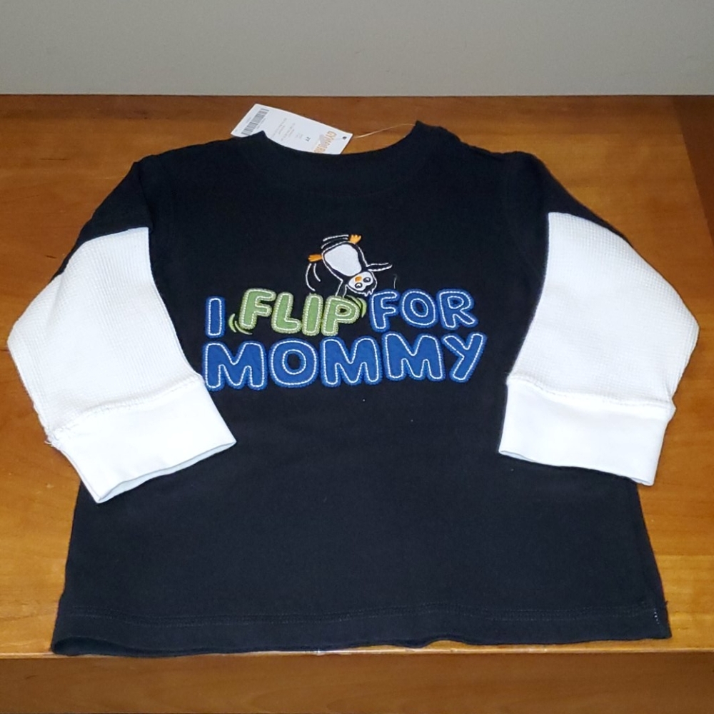 (3/$15) Long sleeve T shirt- size 2T